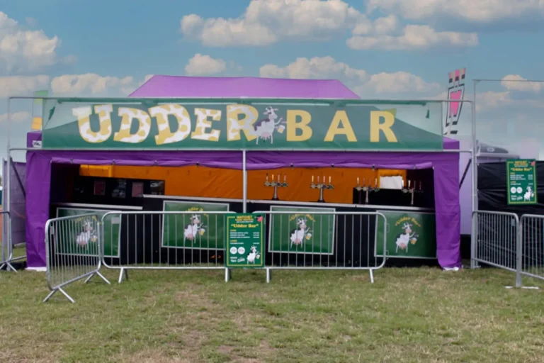 The Udder Bar at Watchet Festival.